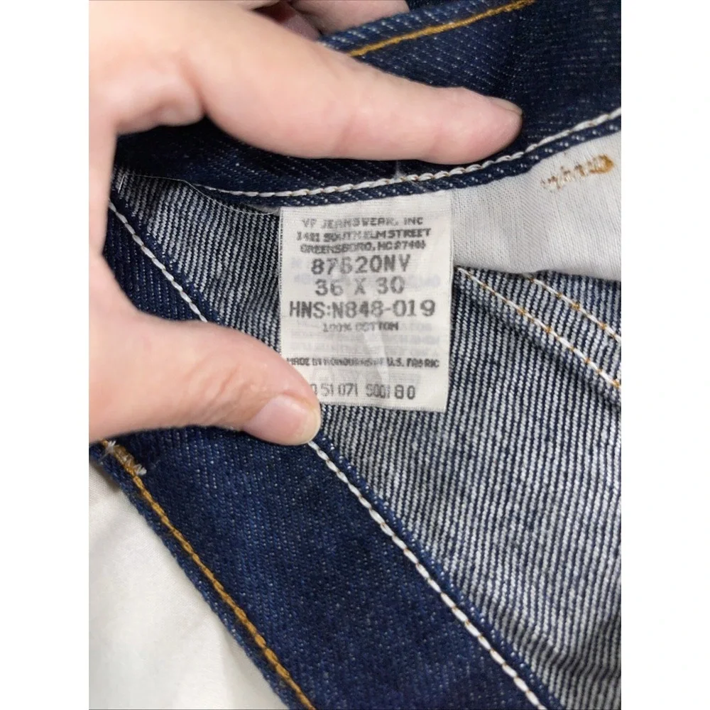 vintage‎ Rustler mens dark blue jeans 36x30 Cowboy Rodeo Western